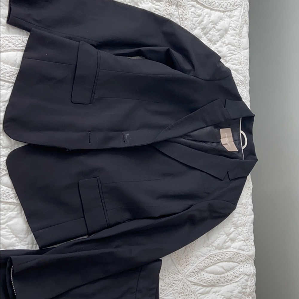 Black banana republic suit